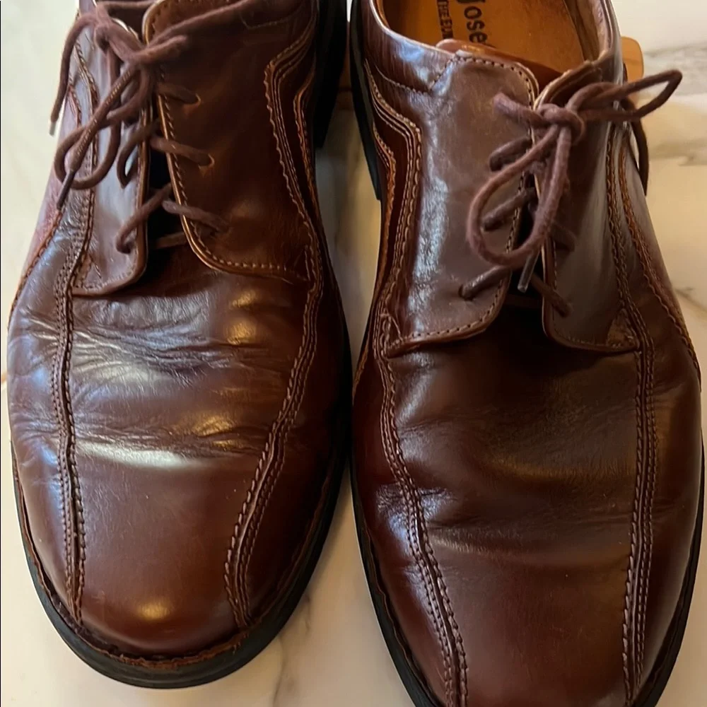 Josef Seibel Men's 43 Sander Oxford Leather Lace Up Dress Shoes